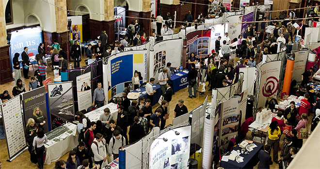 Careers event at the University of Birmingham