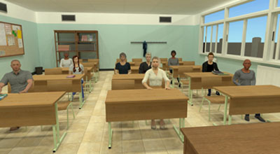 Classroom in VR