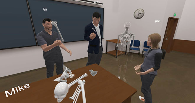 Social VR will be a big part of online education