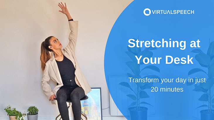 Stretching exercises at your desk